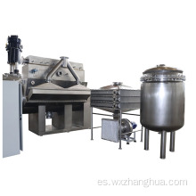 Máquina de secado con sistema de circulación de aire caliente para productos químicos finos